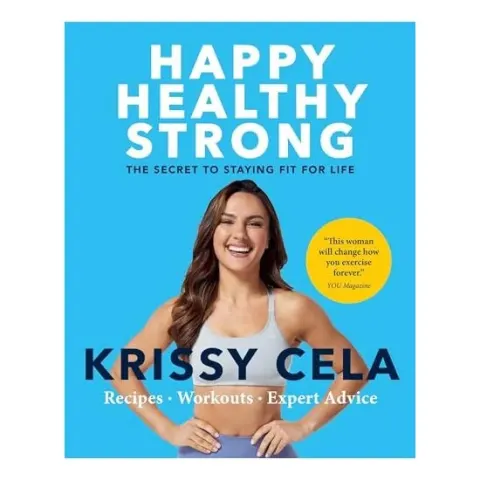 Coperta cărții Happy, Healthy, Strong, Krissy Cela