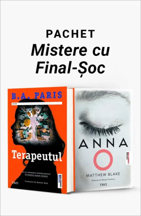 Coperta cărții Pachet Mistere cu Final-Șoc. Terapeutul/Anna O - B.A. Paris