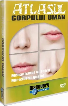 Coperta cărții Atlasul corpului uman. Mecanismul hrănirii. Gustul și mirosul