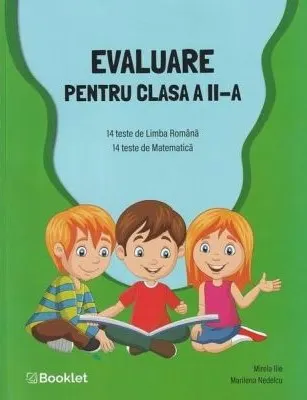 Coperta cărții Evaluare pentru clasa a II-a. Limba romana si matematica