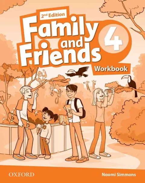 Coperta cărții Family and Friends 2E 4 Workbook
