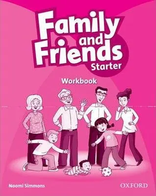 Coperta cărții Family and Friends Starter Workbook- REDUCERE 50%