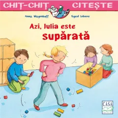 Coperta cărții Azi, Iulia este supărată