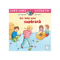 Coperta cărții Azi, Iulia este supărată