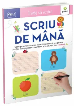 Coperta cărții Scriu de mana