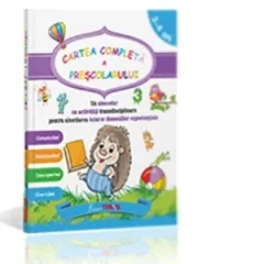 Coperta cărții Cartea completa a prescolarului 3-4 ani