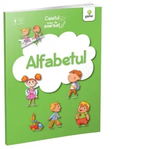Coperta cărții Caietul meu de exersat: Alfabetul