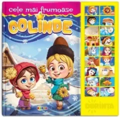 Coperta cărții Carte cu sunete. Cele mai frumoase colinde