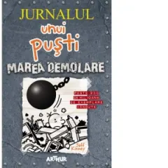 Coperta cărții Jurnalul unui pusti 14. Marea demolare