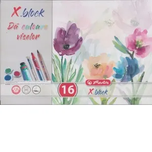 Coperta cărții Bloc Desen X.Block A4, 16 file, 120 grame/mp