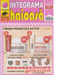 Coperta cărții Integrama haioasa, Nr.179/2025