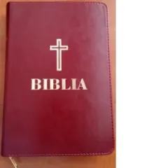 Coperta cărții Biblia cu fermoar (editie a Sfantului Sinod) format 0,53