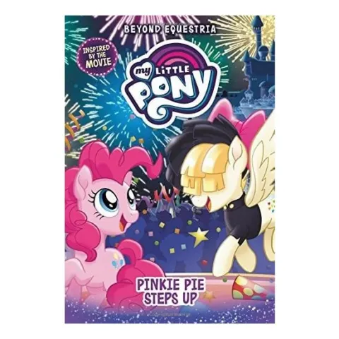 Coperta cărții Pinkie Pie steps up