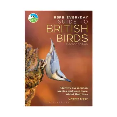 Coperta cărții The RSPB everyday guide to British birds: identify our common species and learn more about their lives