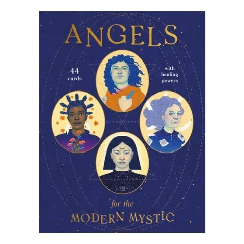 Coperta cărții Angels for the Modern Mystic 44 Cards with Healing Powers