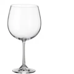 Coperta cărții Set 6 Pahare Bohemia Vin Rosu Milvus Barbara, 670ml