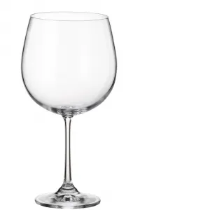 Coperta cărții Set 6 Pahare Bohemia Vin Rosu Milvus Barbara, 670ml