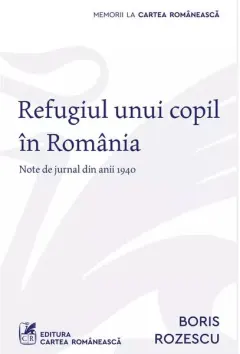 Coperta cărții Refugiul unui copil în România