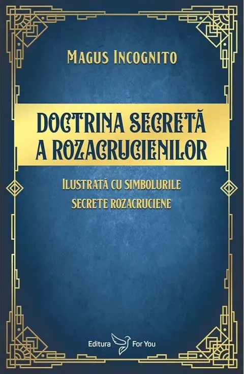 Coperta cărții Doctrina secreta a rozacrucienilor