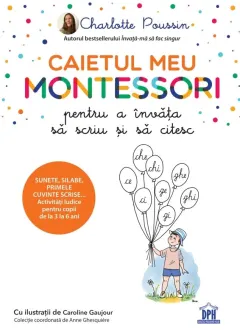 Coperta cărții Caietul meu Montessori pentru a învăța să scriu și să citesc