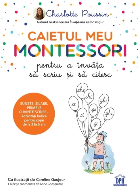 Coperta cărții Caietul meu Montessori pentru a învăța să scriu și să citesc
