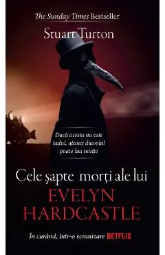 Coperta cărții Cele sapte morti ale lui Evelyn Hardcastle