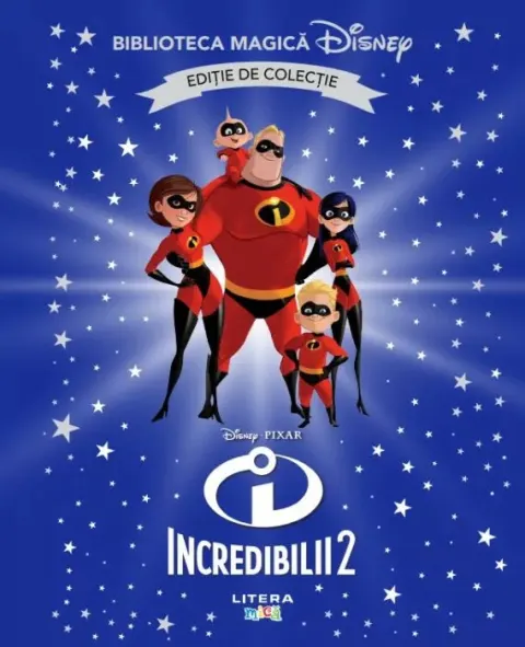 Coperta cărții Incredibilii 2. Biblioteca magica Disney