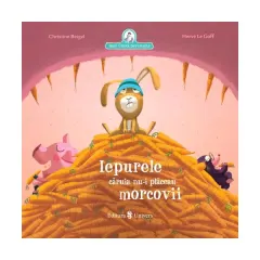 Coperta cărții Iepurele căruia nu-i plăceau morcovii