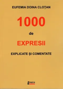 Coperta cărții 1000 de expresii explicate și comentate