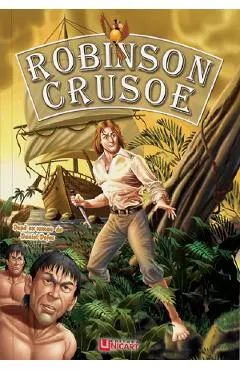 Coperta cărții Robinson Crusoe
