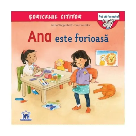 Coperta cărții Ana este furioasă
