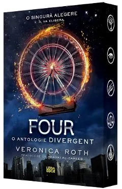 Coperta cărții Four, o antologie. Seria Divergent