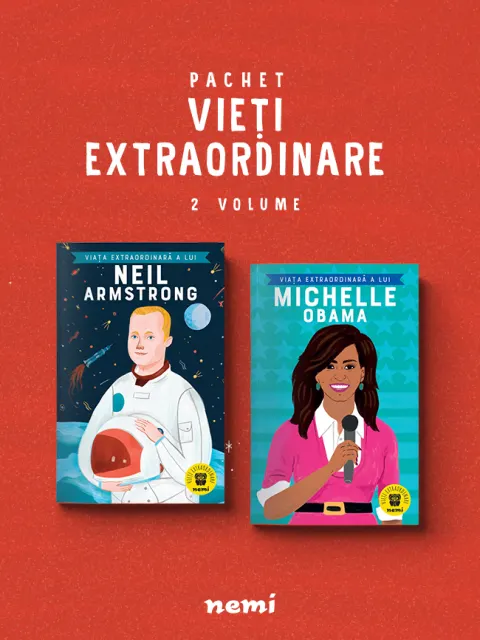 Coperta cărții Pachet Vieți extraordinare 2 vol.