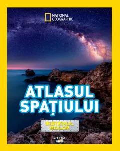 Coperta cărții National Geographic Kids. Atlasul spațiului. Sistemul solar