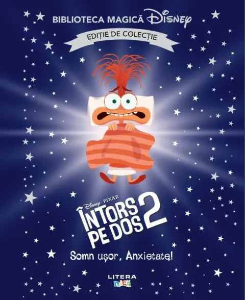 Coperta cărții Intors pe dos II. Somn usor, Anxietate! Disney. Biblioteca magica. Editie de colectie