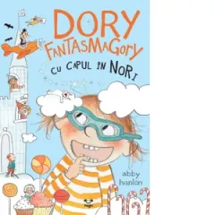 Coperta cărții Dory Fantasmagory cu capul în nori (Vol. 4)