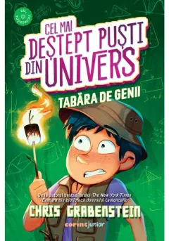 Coperta cărții Cel mai destept pusti din Univers. Tabara de Genii