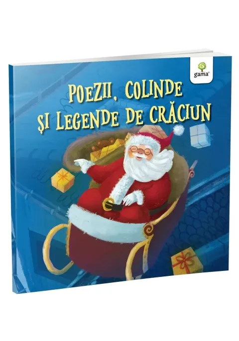 Coperta cărții Poezii colinde si legende de Craciun