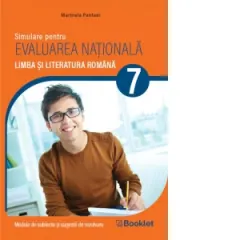 Coperta cărții Limba si literatura romana. Simulare pentru Evaluarea Nationala, clasa a VII-a. Modele de subiecte si sugestii de rezolvare (An scolar 2026-2027)