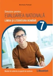 Coperta cărții Limba si literatura romana. Simulare pentru Evaluarea Nationala, clasa a VII-a. Modele de subiecte si sugestii de rezolvare (An scolar 2026-2027)