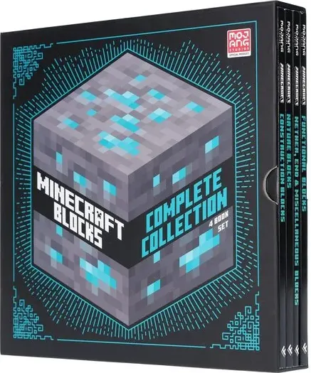 Coperta cărții Minecraft Blocks - Complete Collection - 4 Books Box Set