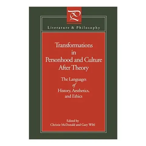 Coperta cărții Transformations in Personhood and Culture After Theory