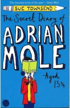 Coperta cărții The Secret Diary of Adrian Mole Aged 13 3/4: Adrian Mole Book 1