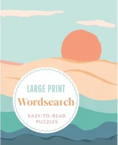 Coperta cărții Large Print Wordsearch(Arcturus Classic Puzzles)