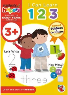 Coperta cărții Home Learning: 3+ I Can Learn 123