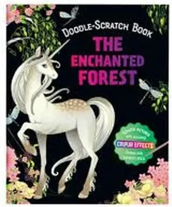 Coperta cărții Doodle Scratch Book: The Enchanted Forest