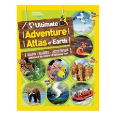Coperta cărții Ultimate Adventure Atlas of Earth, National Geographic