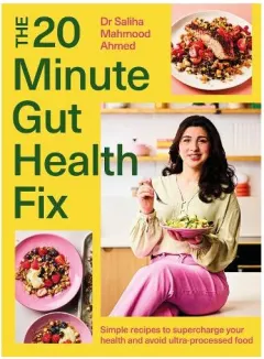 Coperta cărții The 20-Minute Gut Health Fix