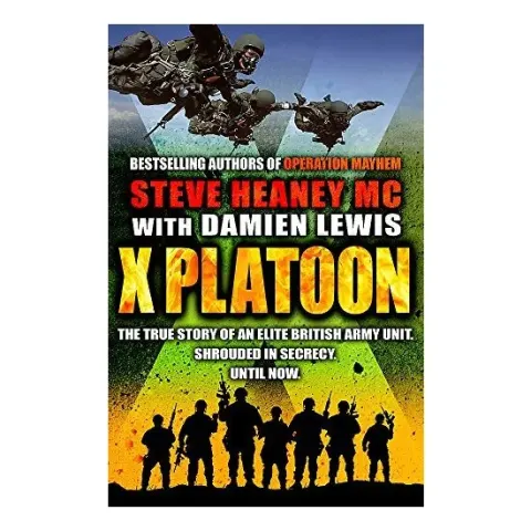 Coperta cărții X Platoon