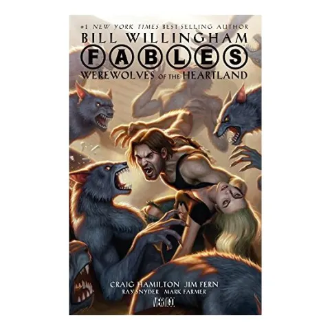 Coperta cărții Fables Werewolves Of The Heartland, Bill Willingham